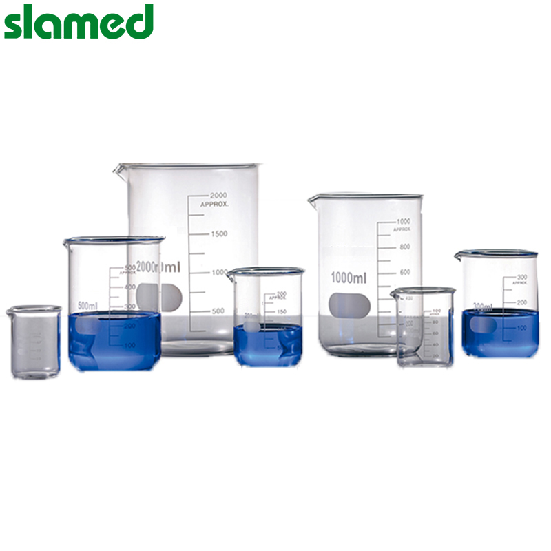 SLAMED 玻璃烧杯(带基准刻度) 200ml 外径×高:φ65×88mm-中儒股份商城